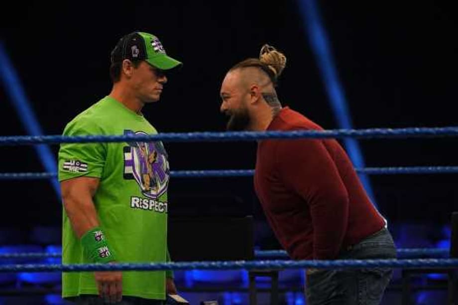John Cena And Bray Wyatt Faced Off On SMACKDOWN Ahead Of Their WRESTLEMANIA Match