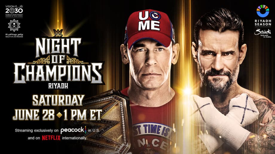 John Cena And CM Punk Will Fight For The Undisputed Championship At NIGHT OF CHAMPIONS