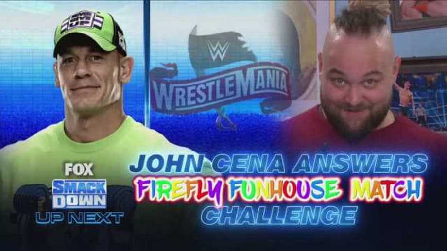 John Cena Encounters Bray Wyatt And The Fiend On SMACKDOWN Ahead Of Their "Firefly Fun House" Match