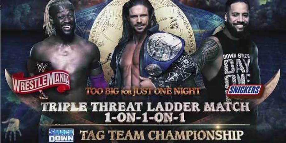 John Morrison Manages To Retain SMACKDOWN Tag Team Titles At WRESTLEMANIA After Bizarre Ending