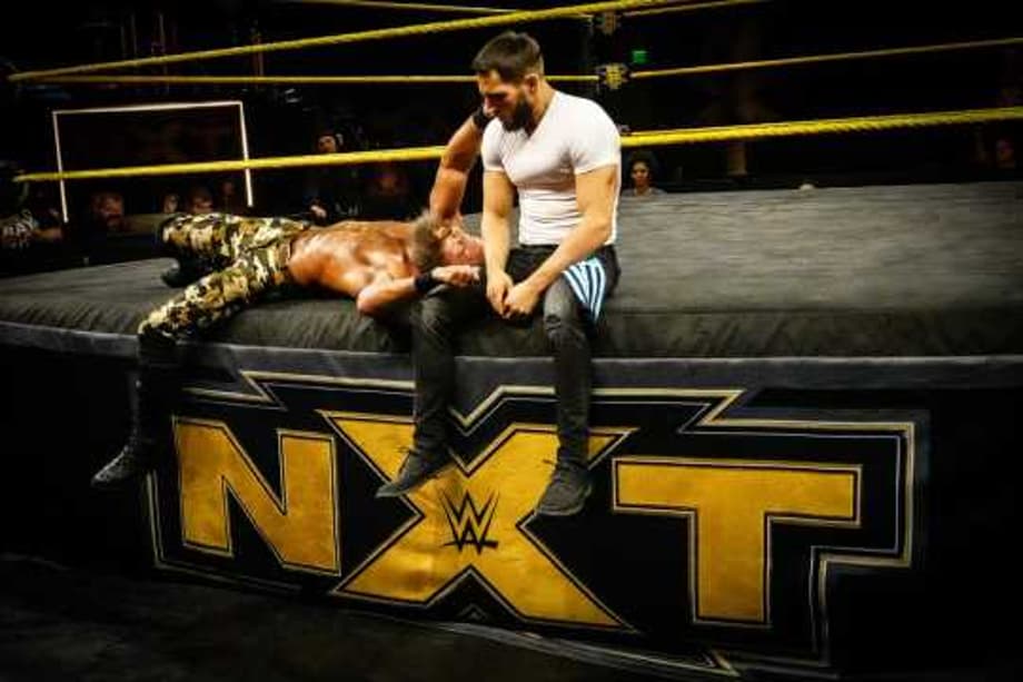 Johnny Gargano Attacks Tommaso Ciampa After His Match With Austin Theory On NXT