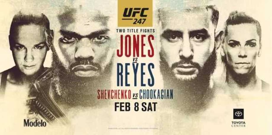 Jon Jones Vs. Dominick Reyes For The Light Heavyweight Championship Will Headline Tonight's UFC 247
