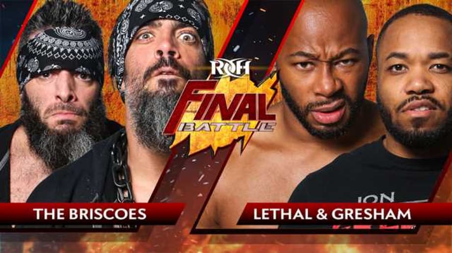 Jonathan Gresham & Jay Lethal Win The ROH World Tag Team Titles At FINAL BATTLE