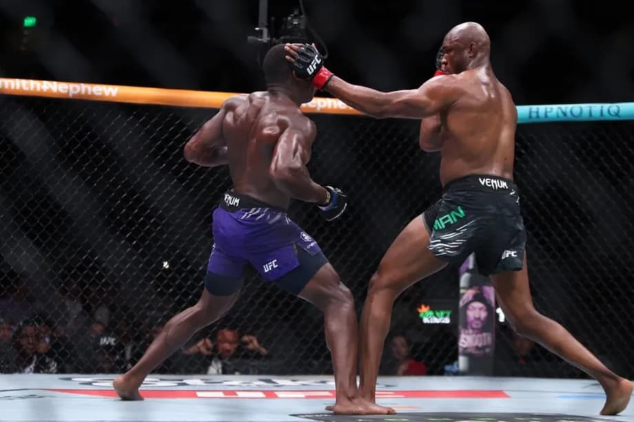Kamaru Usman Gets His First Win In Four Years Against Joaquin Buckley At UFC ATLANTA