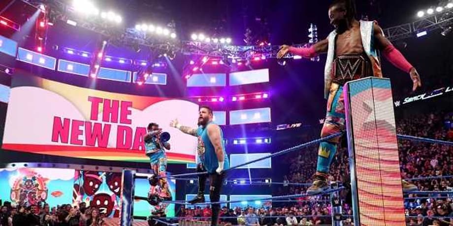Kevin Owens Becomes An Honorary Member Of The New Day On SMACKDOWN LIVE As "Big O"