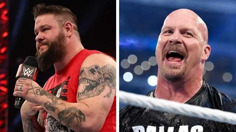 Kevin Owens Issued A WRESTLEMANIA Challenge "Invitation" To Stone Cold Steve Austin During RAW Last Night
