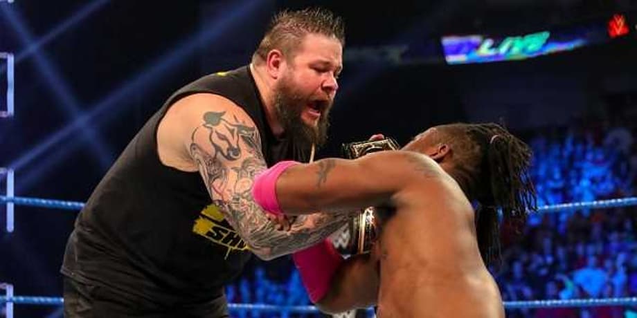 Kevin Owens Turns Heel On SMACKDOWN LIVE And Brutally Attacks Kofi Kingston And Xavier Woods