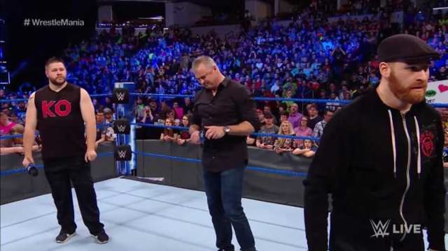 Kevin Owens Vs. Sami Zayn Announced For WRESTLEMANIA - But There's No Way That's Going To Happen Now