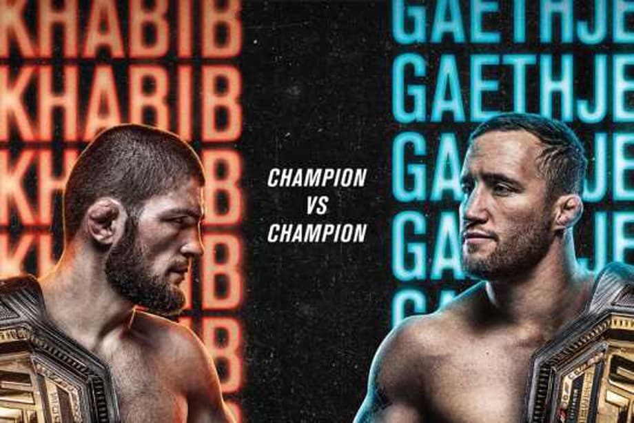 Khabib Nurmagomedov Vs. Justin Gaethje Will Headline Today's UFC 254