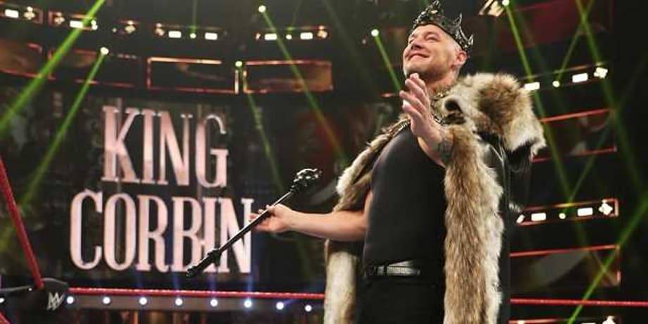 King Corbin Unveiled His New Look On RAW And Brutally Attacked Chad Gable With His Scepter