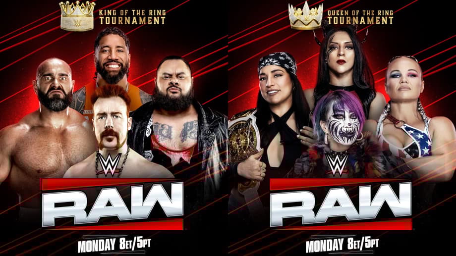 King & Queen Of The Ring Semifinals Set - Last 2 Superstars Win Fatal 4-Way Round 1 Matches On WWE Raw