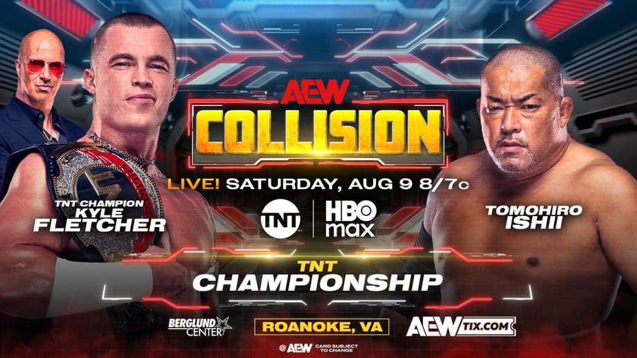Kyle Fletcher vs. Tomohiro Ishii Is Scheduled For Tonight's AEW COLLISION