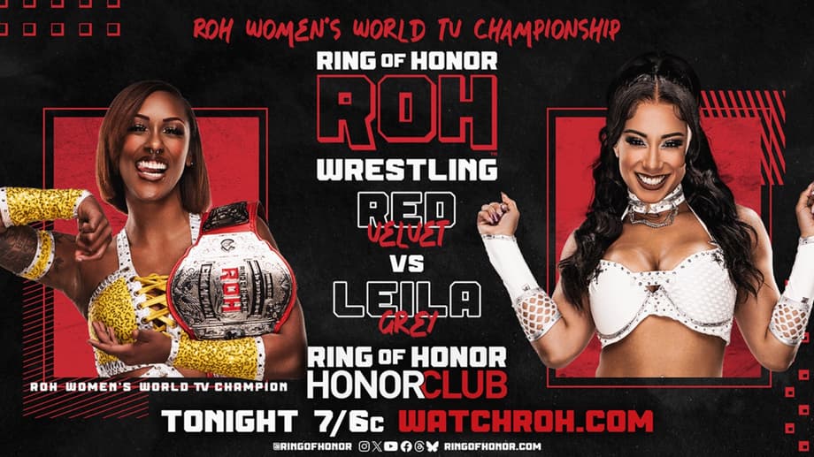 Leila Grey Could Become The Women's World Television Champion On Tonight's RING OF HONOR