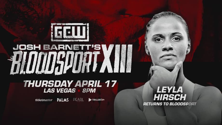 Leyla Hirsch Announced For JOSH BARNETT'S BLOODSPORT