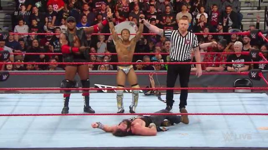 Lio Rush Defeated Elias On RAW Thanks To Heath Slater's Debut As A (Crooked?) Referee