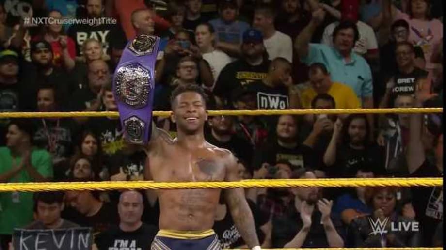 Lio Rush Defeats Drew Gulak On NXT To Become The New Cruiserweight Champion