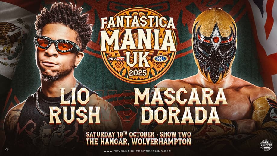 Lio Rush Will Face Mascara Dorada At CMLL x REVPRO FANTASTICA MANIA