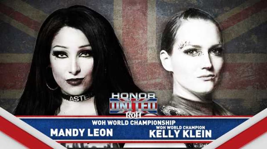 Mandy Leon Will Challenge Kelly Klein For The Women of Honor World Title During The HONOR UNITED UK Tour