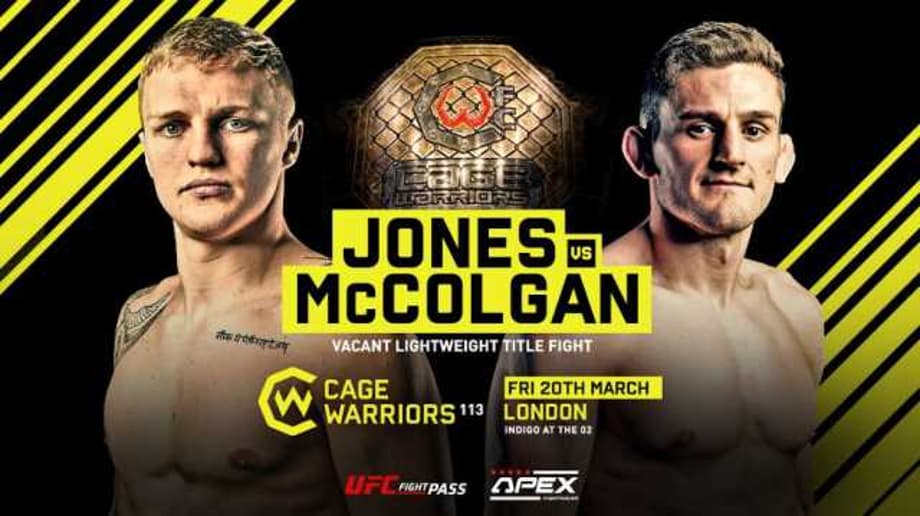 Mason Jones Explains His Mindset Heading Into His Lightweight Championship Fight At CAGE WARRIORS 113