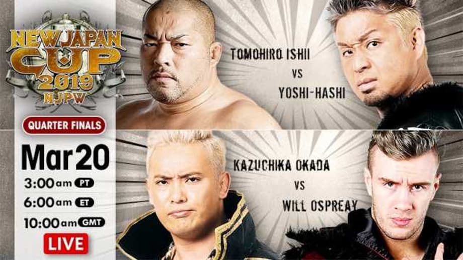 Match Results For Night Nine Of The 2019 NEW JAPAN CUP Tournament