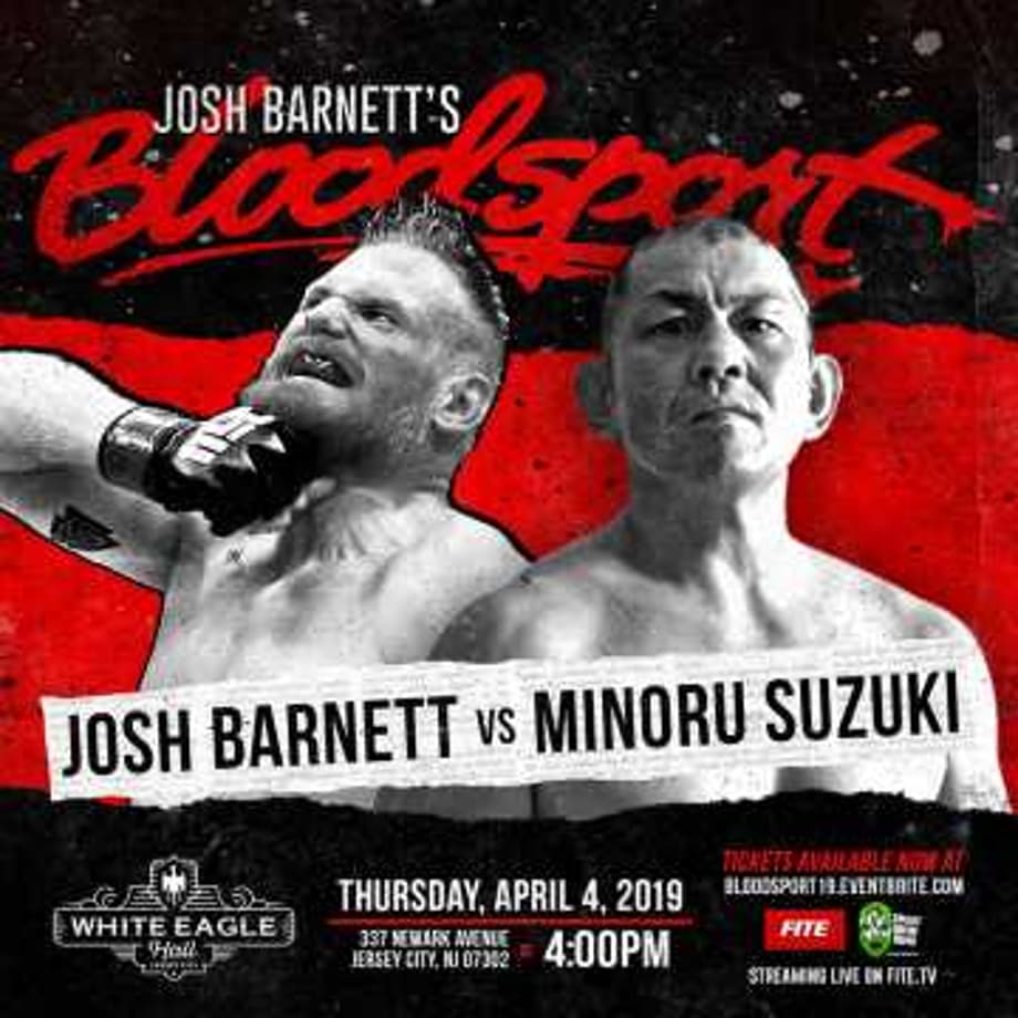 Match-Up Between NEW JAPAN Star and Former UFC Heavyweight Set To Headline BLOODSPORT