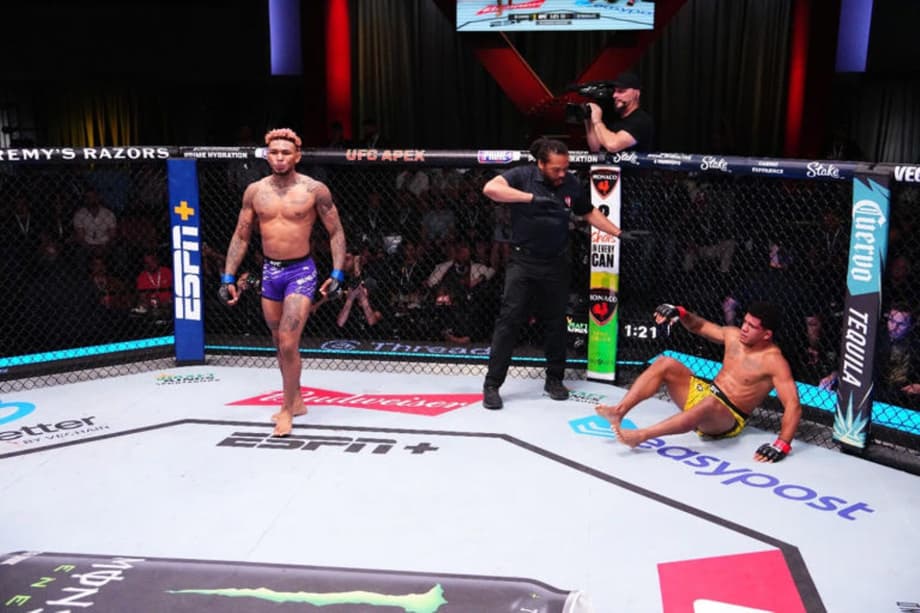 Michael Morales Destroys Gilbert Burns At UFC VEGAS 106
