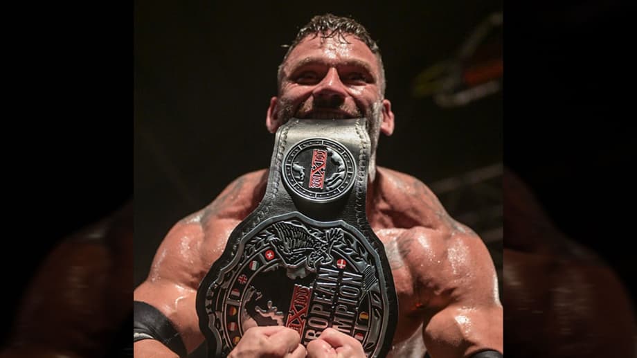 Mike D Vecchio Loses The Atlas Championship At PROGRESS CHAPTER 183