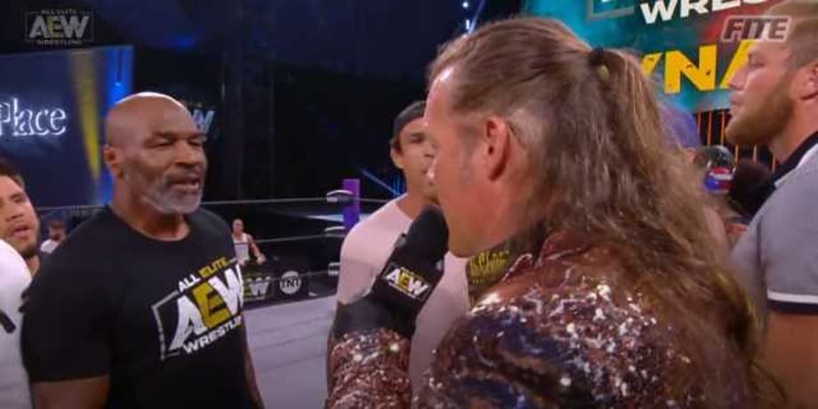 Mike Tyson And Chris Jericho Mix It Up On AEW DYNAMITE - Is A Future Match In The Cards?