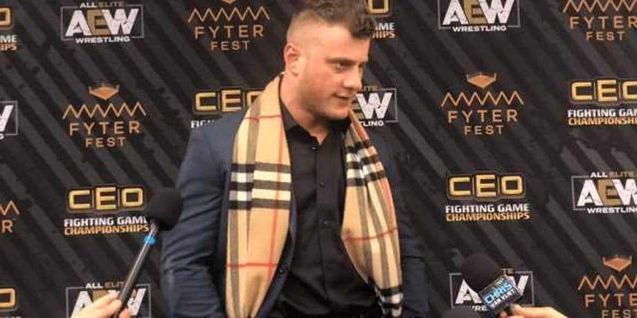 MJF Insults The Media And Shawns Spears In Media Scrum Following ALL ELITE WRESTLING's FYTER FEST