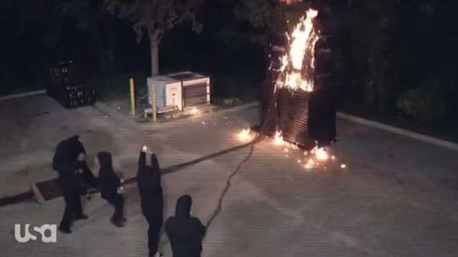 Mysterious New Faction Debuts On RAW And Destroys Electrical Equipment With Molotov Cocktails