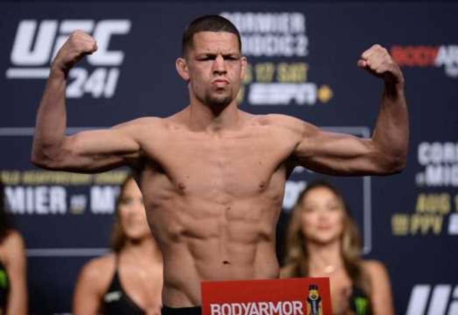 Nate Diaz Takes A Shot At UFC Welterweight Title Challenger Gilbert Burns