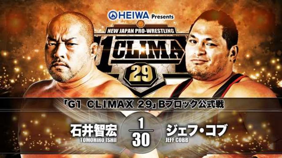 NEVER Openweight Champion Tomohiro Ishii Defeats Jeff Cobb On Day 2 Of The G1 CLIMAX Tournament