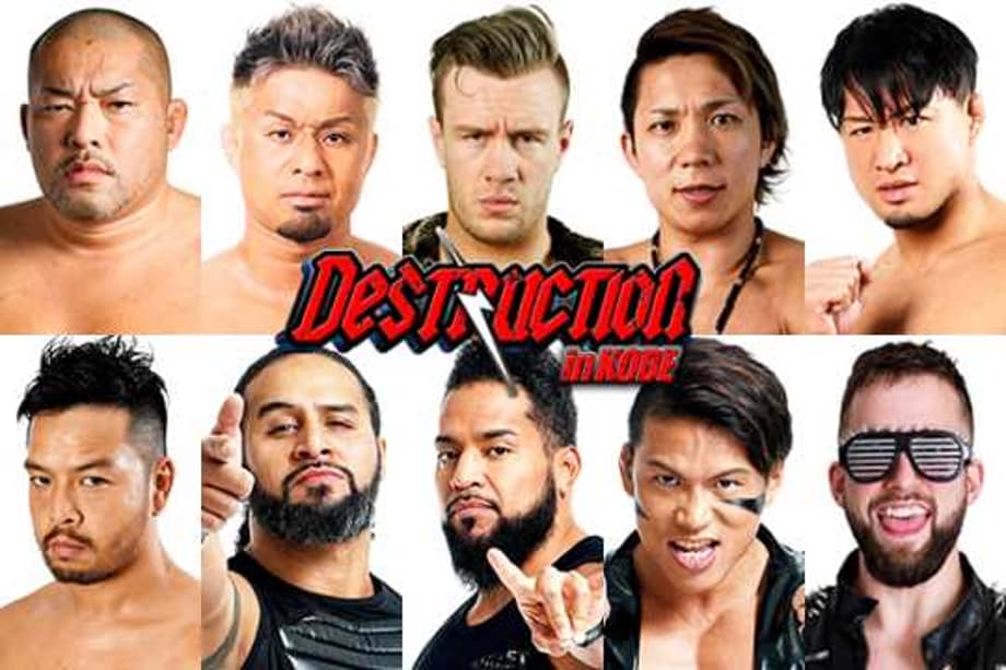 NEW JAPAN PRO WRESTLING Confirms Match Changes To The DESTRUCTION IN KOBE Show