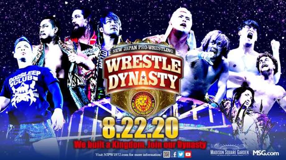 NEW JAPAN PRO-WRESTLING Postpones WRESTLE DYNASTY Show In Madison Square Garden