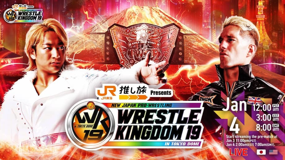 New Japan Pro-Wrestling Wrestle Kingdom 19 PPV Results