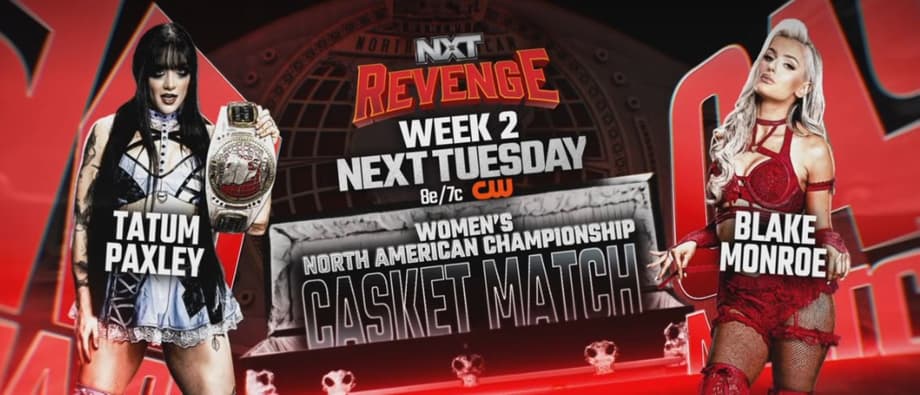 Next Week's NXT Revenge Will Feature A Casket Match & More