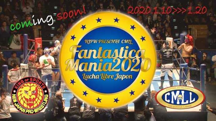 NJPW Announces The Return Of Their Cross Promotional Event With CMLL, FANTASTICAMANIA