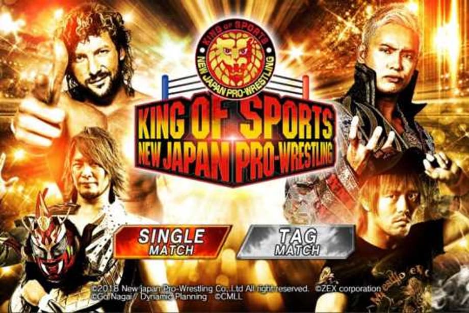 NJPW Has Finally Released The KING OF SPORTS WRESTLING Mobile Game