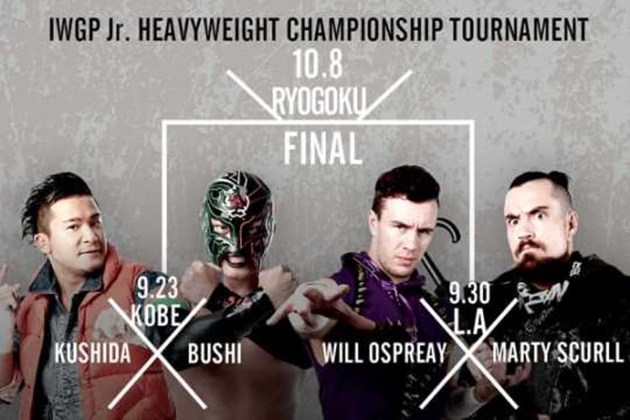 NJPW Officials Announce A Four-Man Tournament For The Now Vacant IWGP Jr. Heavyweight Title