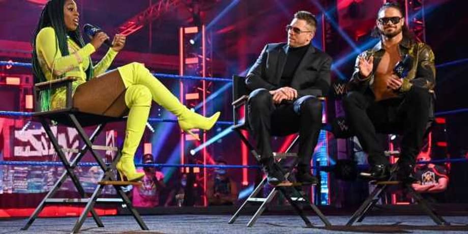 Noami Addresses The #NaomiDeservesBetter Hashtag During A SMACKDOWN Edition Of Miz TV