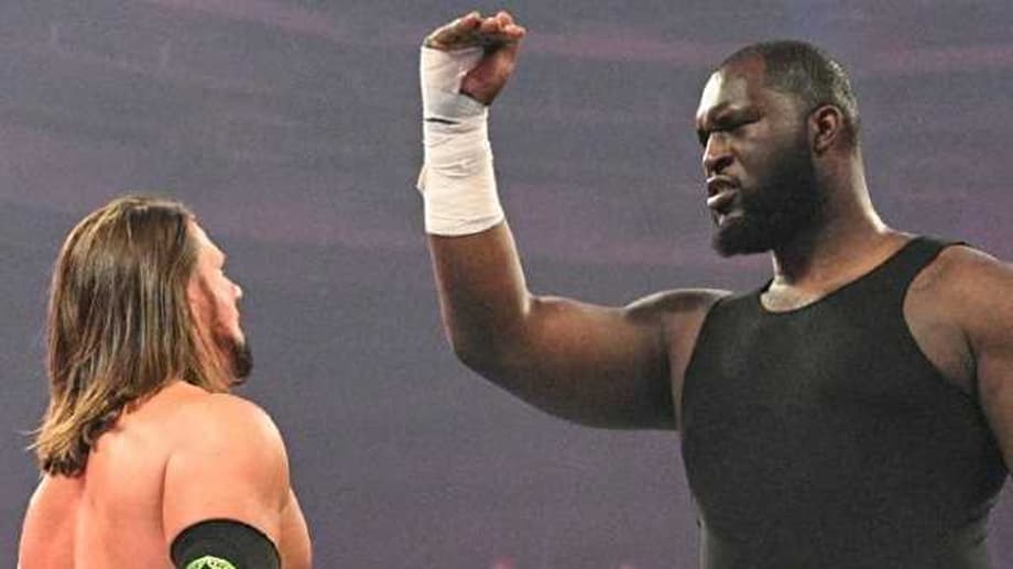 Omos Returns To RAW Following Mysterious Absence To SQUASH AJ Styles In A Matter Of Minutes