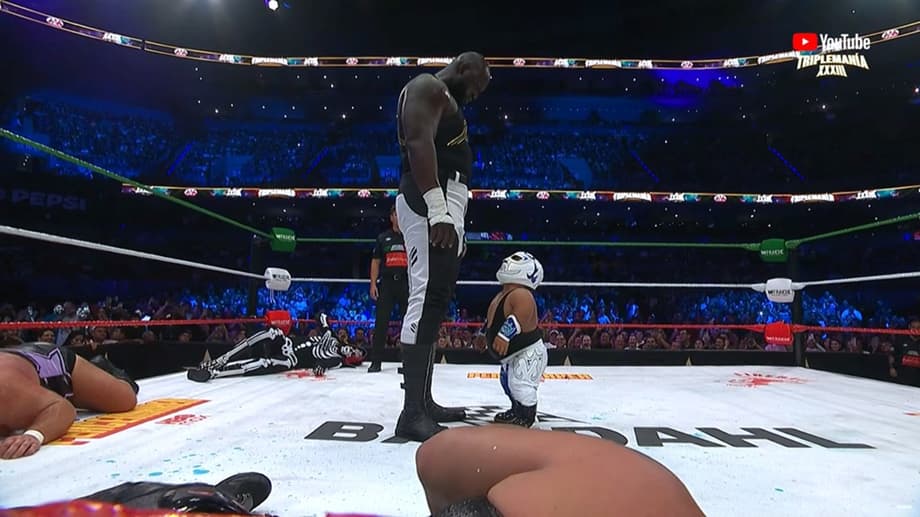 Omos Talks About How He Got Involved With AAA's TRIPLEMANIA XXXIII Battle Royal