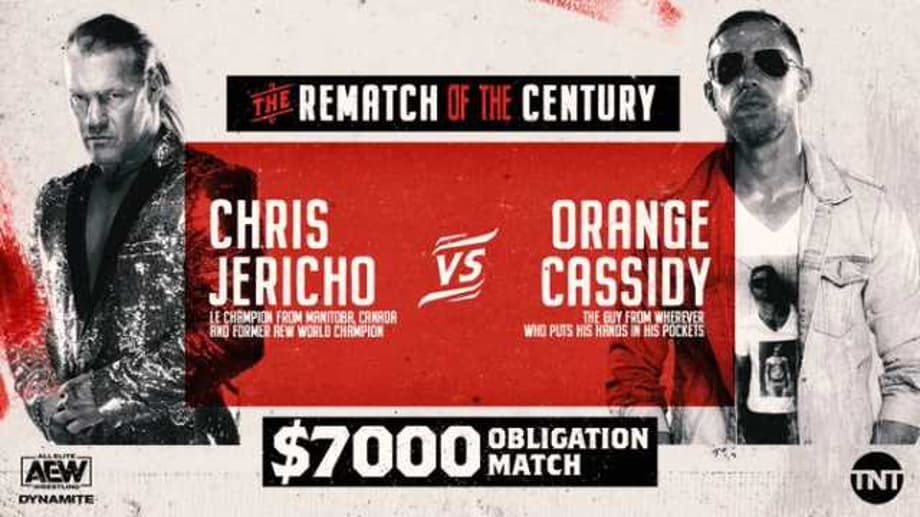 Orange Cassidy Pins Chris Jericho In &quot;$7,000 Obligation Match&quot; On AEW DYNAMITE