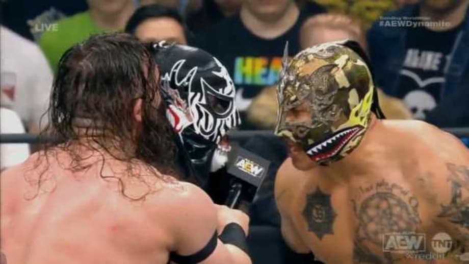 PAC And The Lucha Brothers Form A New Faction On AEW DYNAMITE: Death Triangle