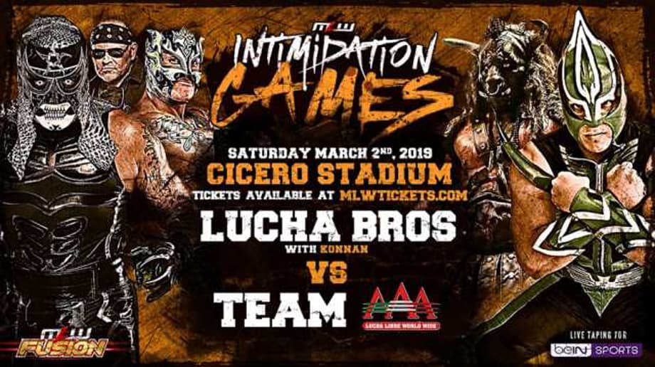 Pentagon Jr. & Rey Fenix Return To MLW And Will Now Face Team AAA At INTIMIDATION GAMES