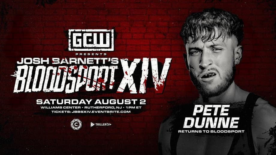Pete Dunne And Charlie Dempsey Confirmed For BLOODSPORT XIV