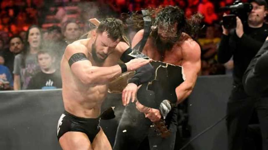 PHOTO: Finn Balor Suffered A Nasty Gash To His Head During His Match With Elias Sampson On RAW last Night