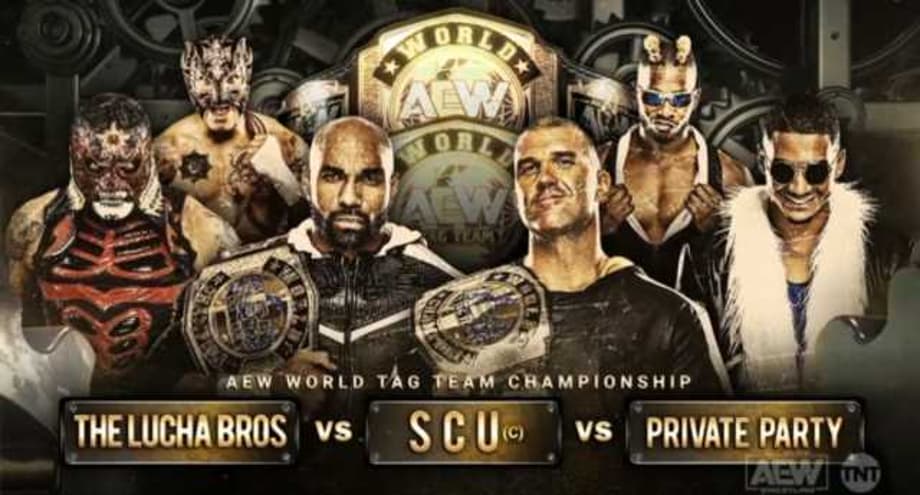 Private Party Were Added To The FULL GEAR AEW Tag-Team Title Match On DYNAMITE