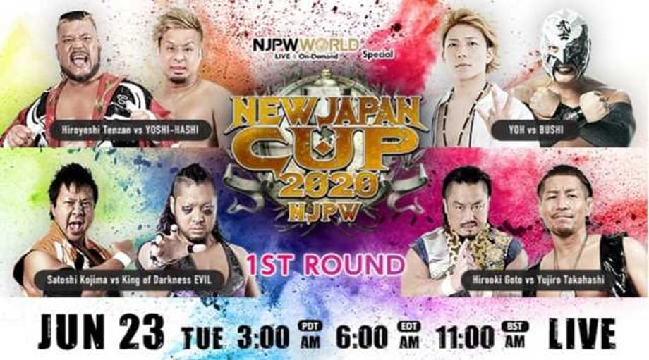 Quick Day Four Results For NEW JAPAN PRO-WRESTLING'S 2020 NEW JAPAN CUP TOURNAMENT