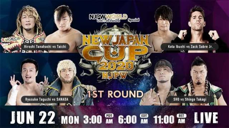 Quick Day Three Results For NEW JAPAN PRO-WRESTLING'S 2020 NEW JAPAN CUP TOURNAMENT